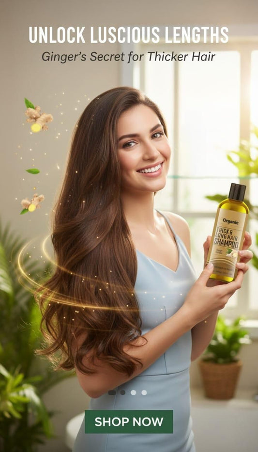 Hair Shampoo with Ginger Extract 100 ml each Pack of 2